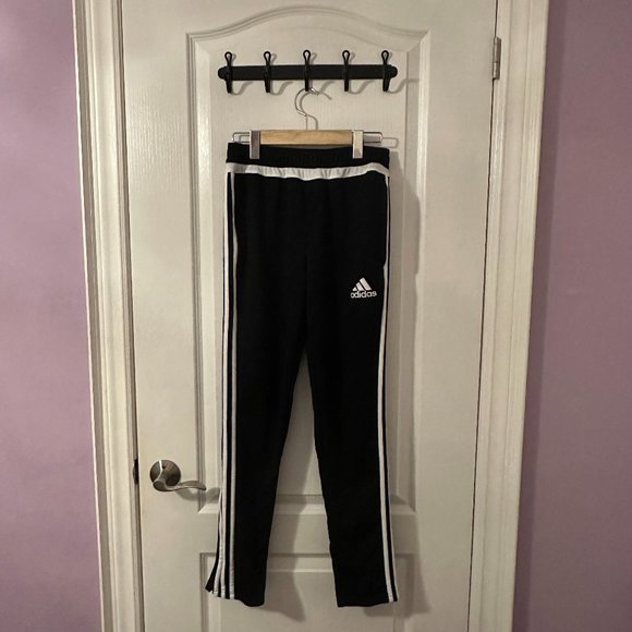 adidas Youth Black Tiro 15 Track Pant Climacool (Size Large) - Picture 1 of 7
